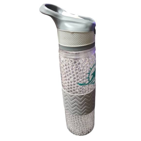 Nwot Miami dolphins freezer tritan water bottle - Picture 3 of 8